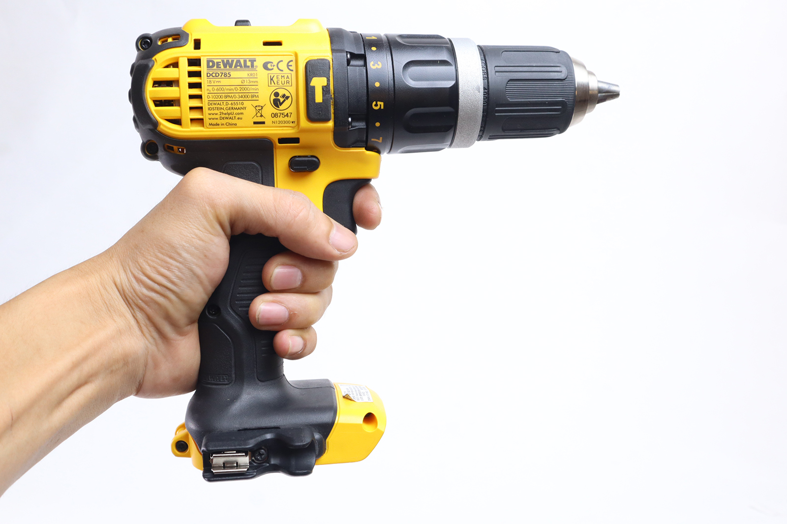 Máy khoan pin 18V Dewalt DCD785N-KR - Dụng cụ điện - SAND FASHION